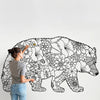 MAMA BEAR for Coloring Peel & Stick ANI0009
