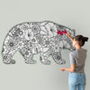 MAMA BEAR for Coloring Peel & Stick ANI0009