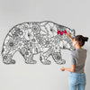 MAMA BEAR for Coloring Peel & Stick ANI0009