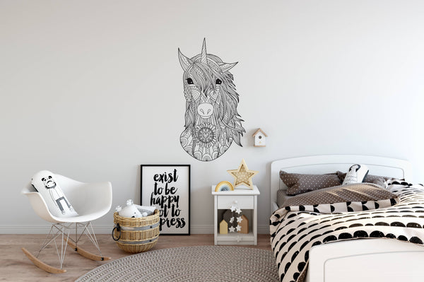 UNICORN for Coloring Peel & Stick FAN0011