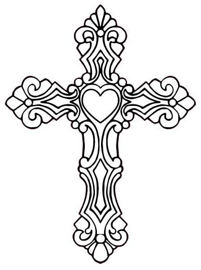 CROSS for Coloring Peel & Stick REL0003