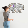 MAMA BEAR for Coloring Peel & Stick ANI0009