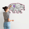 MAMA BEAR for Coloring Peel & Stick ANI0009